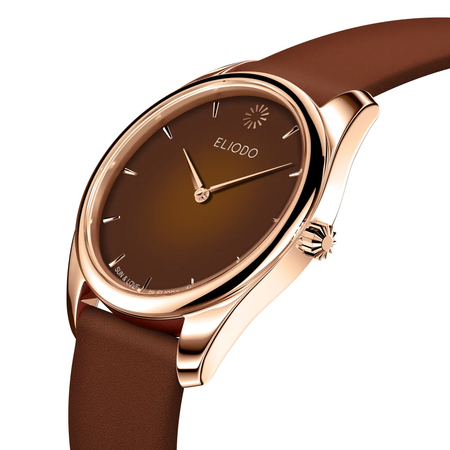 Eliodo Venus Midnight Rosegold Brown